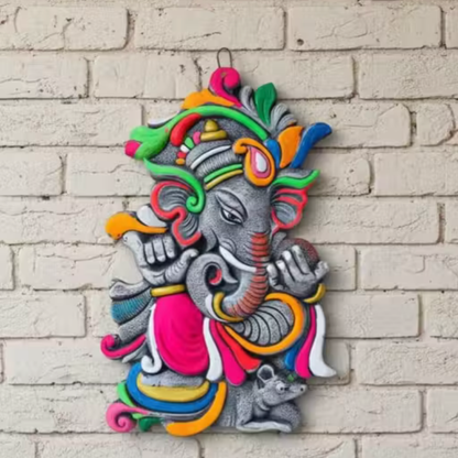 Handcrafted Lord Ganesha Decorative Idol – 30 cm x 20 cm